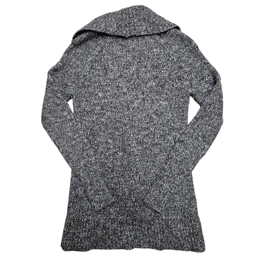 Y2k Knit Cardigan Sweater Ruffle Minimalist Office Siren Banana Republic- Small - Picture 4 of 7